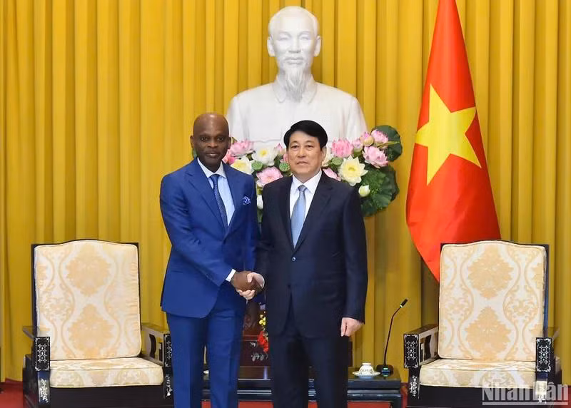 Chủ tịch nước Lương Cường tiếp Bộ trưởng Ngoại giao, Hội nhập khu vực và Kiều dân Cộng hòa Togo.