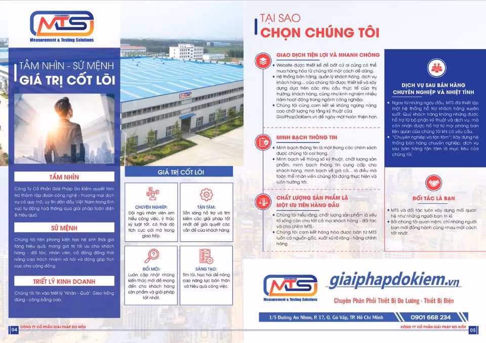 Lý do bạn nên lựa chọn Giải Pháp Đo Kiểm