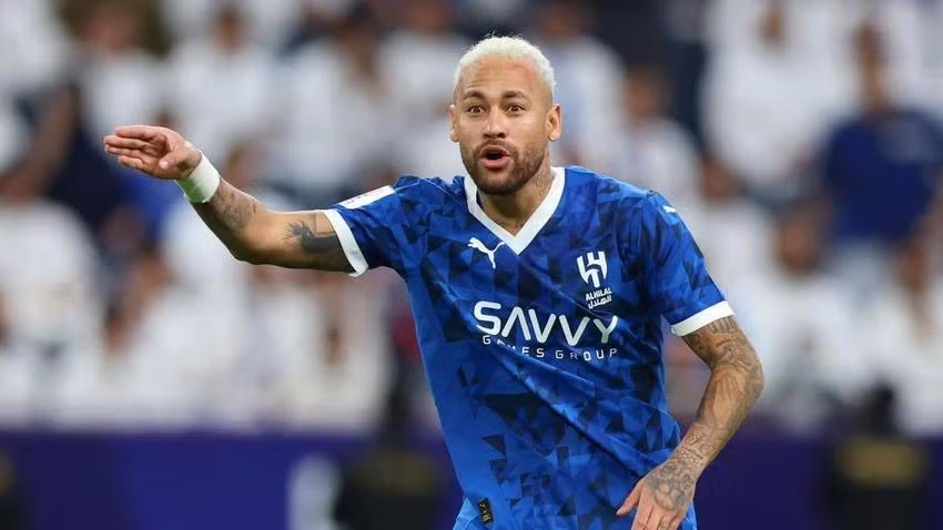 Chấn thương dai dẳng đã khiến Neymar không có nhiều cống hiến cho Al Hilal. Ảnh: GETTY.