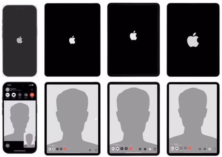 Các sản phẩm sắp ra mắt của Apple, có khả năng bao gồm iPhone SE với Dynamic Island. (Nguồn: Evan Blass)