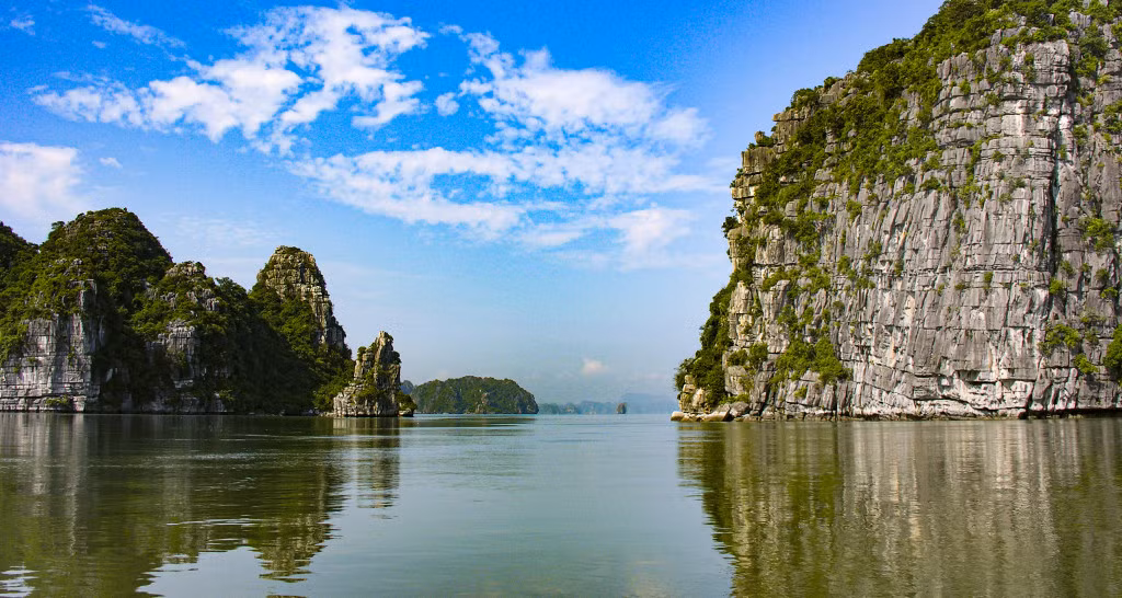Cảnh quan khu vực Cát Oăn - Hòn Xếp.