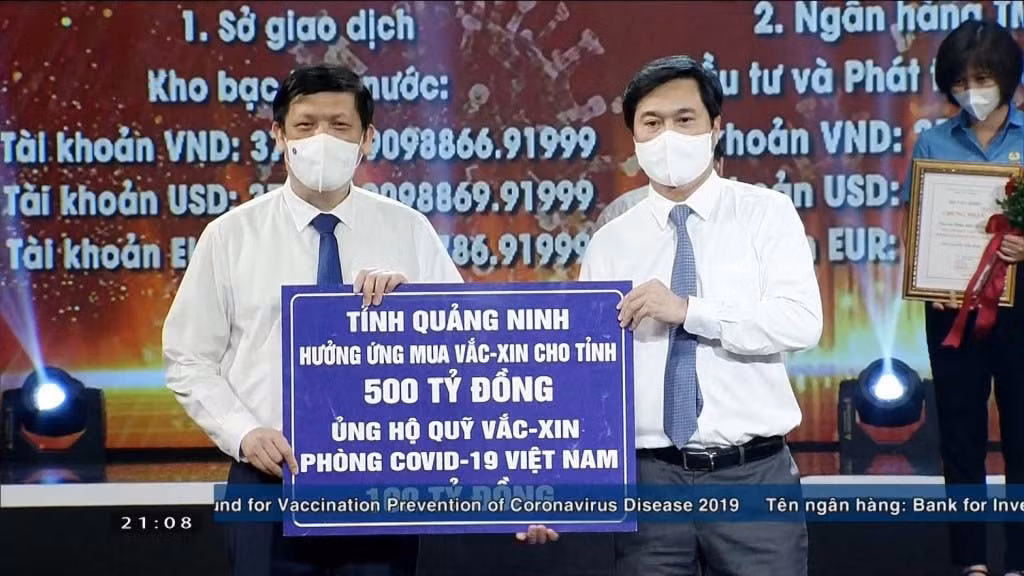 quảng ninh hưởng ứng mua vắc xin