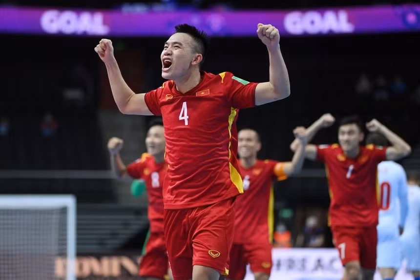 tuyển futsal việt nam thăng hạng ảnh 1 tuyen futsal viet nam thang hang anh 1