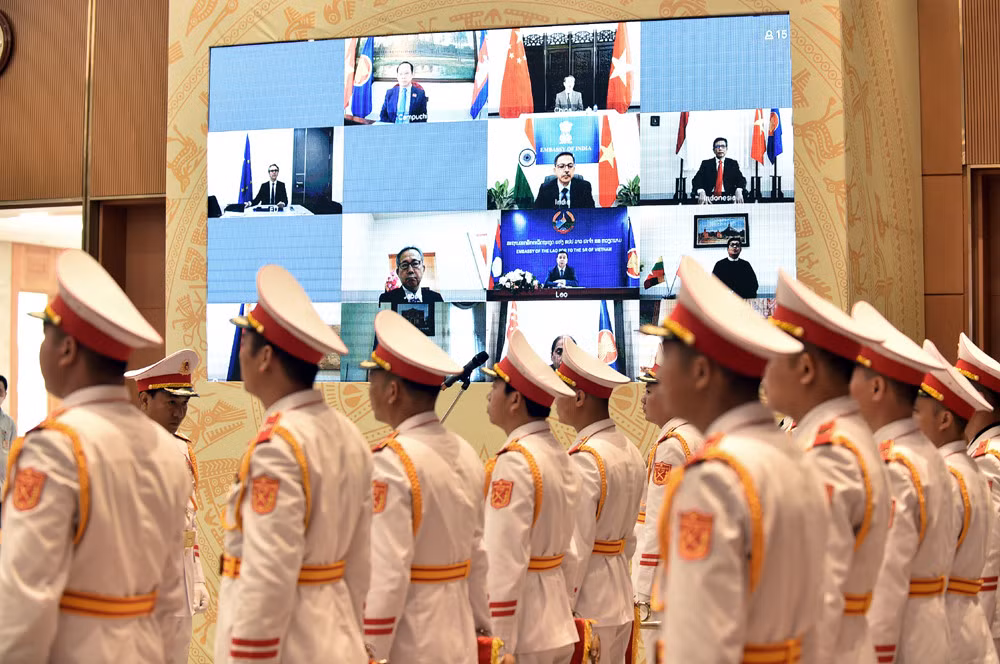 Lễ kỷ niệm được tổ chức trực tuyến tới các cơ quan đại diện nước ngoài tại Việt Nam, các cơ quan đại diện Việt Nam tại các nước và tổ chức quốc tế - Ảnh: VGP/Nhật Bắc Lễ kỷ niệm được tổ chức trực tuyến tới các cơ quan đại diện nước ngoài tại Việt Nam, các cơ quan đại diện Việt Nam tại các nước và tổ chức quốc tế - Ảnh: VGP/Nhật Bắc