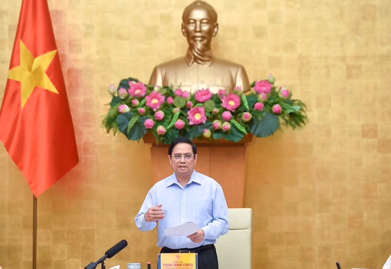 Thủ tướng trực tiếp chỉ đạo, nhắc nhở, hướng dẫn nhiều điểm cần lưu ý với các địa phương. Ảnh: VGP/Nhật Bắc Thủ tướng trực tiếp chỉ đạo, nhắc nhở, hướng dẫn nhiều điểm cần lưu ý với các địa phương. Ảnh: VGP/Nhật Bắc
