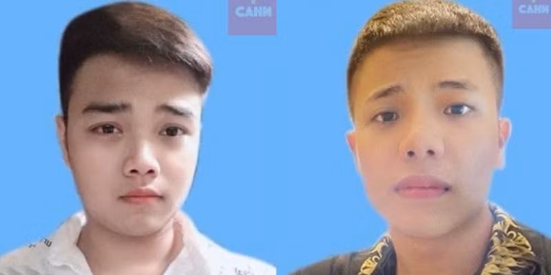 Hai đối tượng Vũ Văn Đệ, Nguyễn Văn Huân.