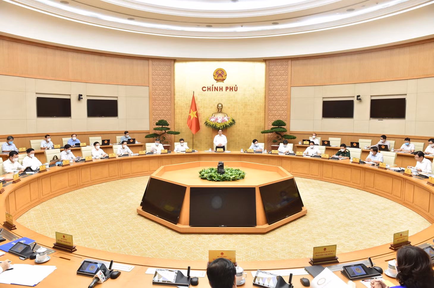 Một phiên họp Chính phủ - Ảnh: VGP Một phiên họp Chính phủ - Ảnh: VGP