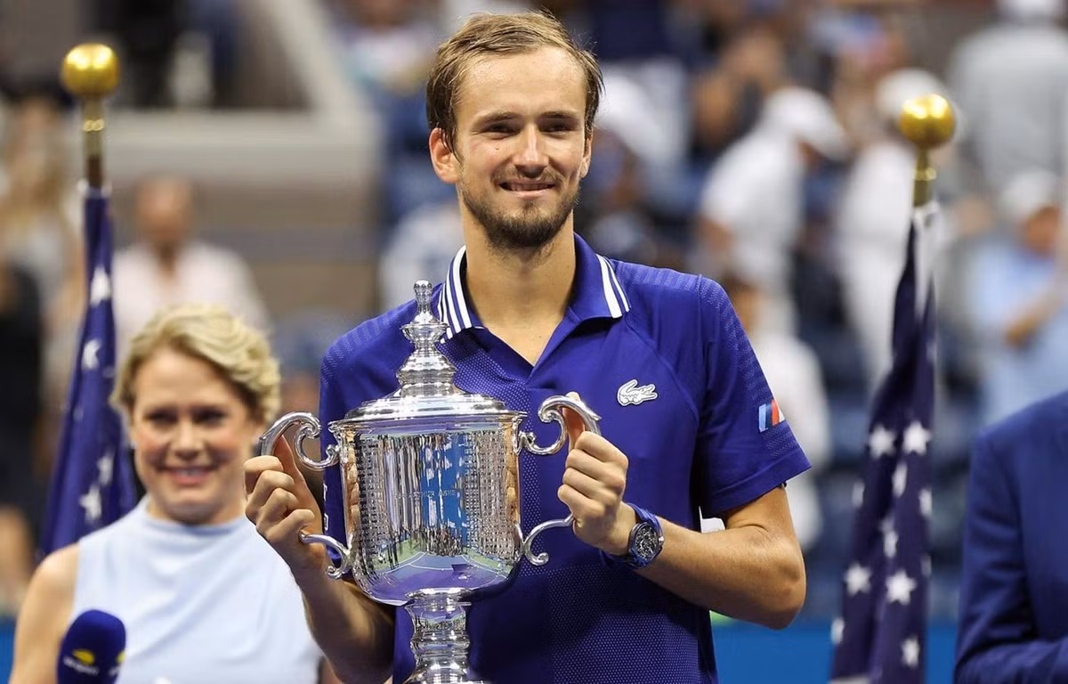 Daniil Medvedev lên ngôi US Open 2021. (Nguồn: Getty Images)