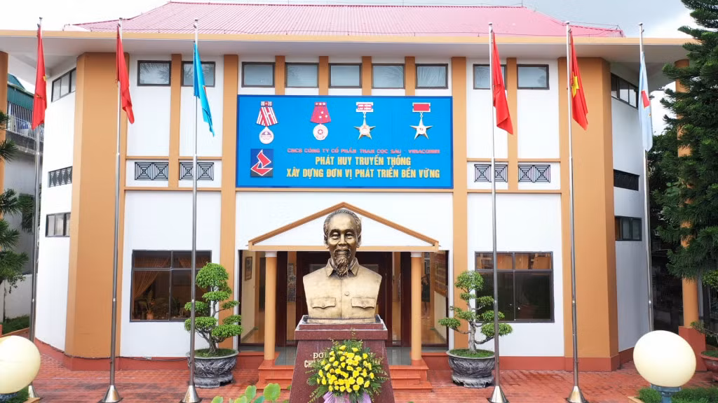 Nhà truyền thống Công ty CP Than Cọc Sáu.