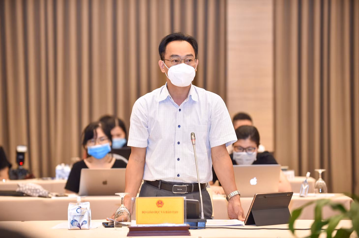 Thứ trưởng Bộ GD&ĐT Hoàng Minh Sơn. Ảnh: VGP/Nhật Bắc Thứ trưởng Bộ GD&ĐT Hoàng Minh Sơn. Ảnh: VGP/Nhật Bắc