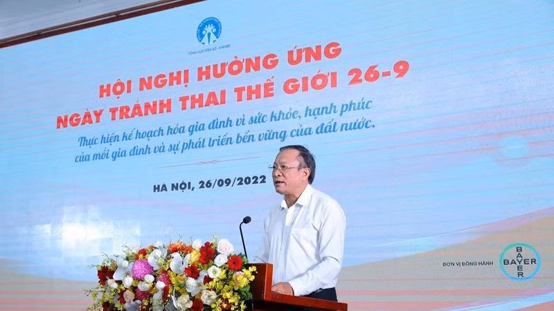 Tổng Cục trưởng Nguyễn Doãn Tú phát biểu tại hội nghị.