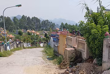 Nơi giáp ranh Nghia trang Gốc Khế Hà Tu, TP Hạ Long dễ xảy ra tranh chấp đất đai.