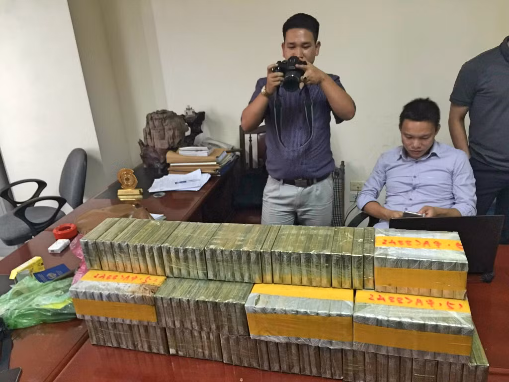 260 bánh heroin bắt giữ tại TP Hạ Long và TP Móng Cái.