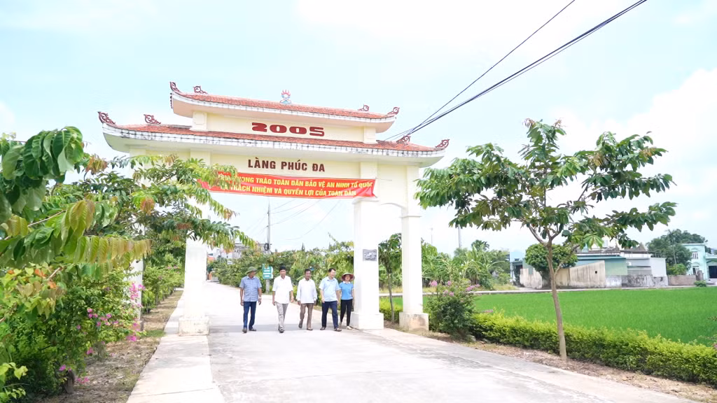 Tuyến đường mẫu cấp tỉnh thôn Phúc Đa (xã Tân Việt, TX Đông Triều).