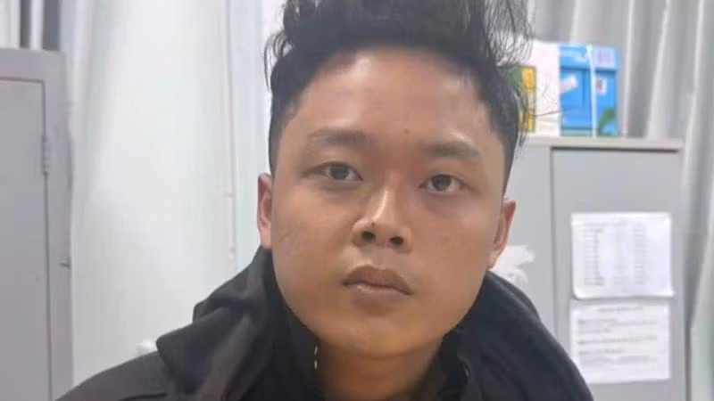 Nghi can Nguyễn Hoài Sơn. (Ảnh: Công an cung cấp)