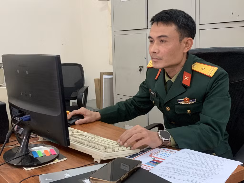 Thiếu tá Phạm Công Dũng, Trợ lý Tham mưu Ban Tham mưu (Ban CHQS TP Hạ Long).