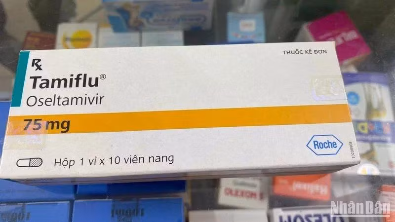 Thuốc Tamiflu chữa cảm cúm vẫn bình ổn giá.