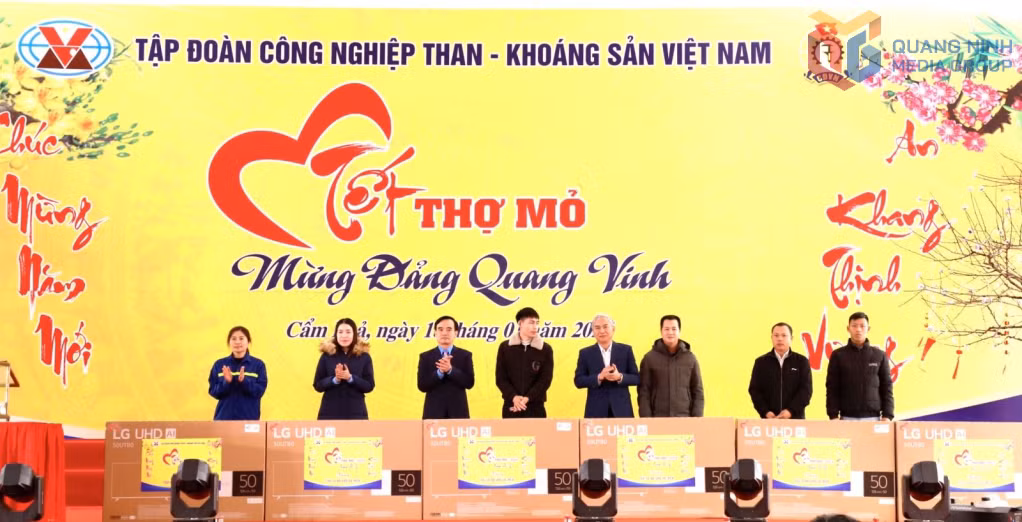 Tết thợ mỏ năm 2025 khu vực Cẩm Phả.