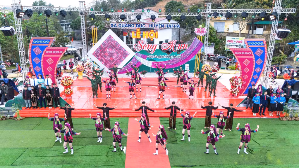 Lễ hội Sóng Mun huyện Hải Hà năm 2024