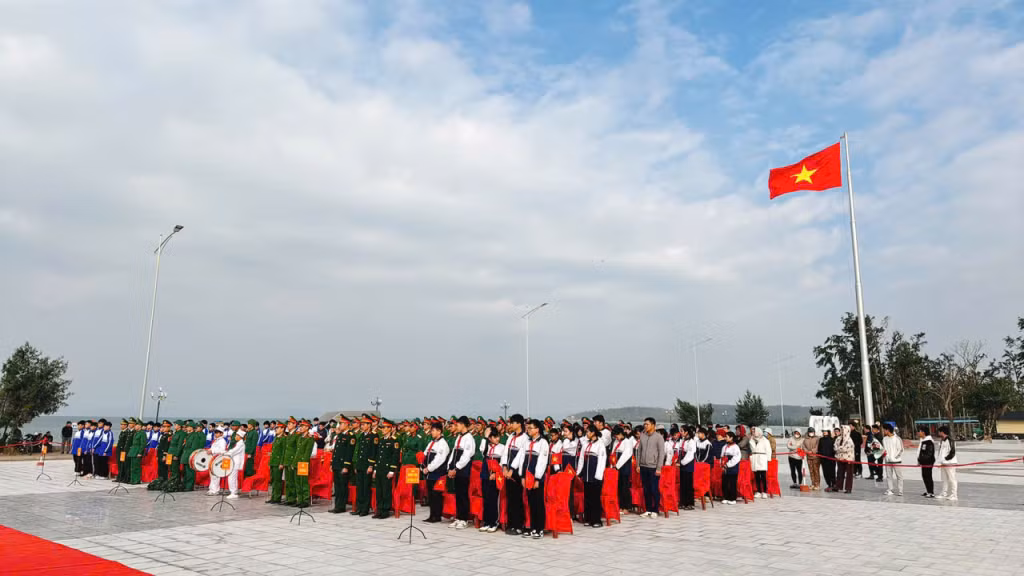 Quang cảnh buổi lễ.