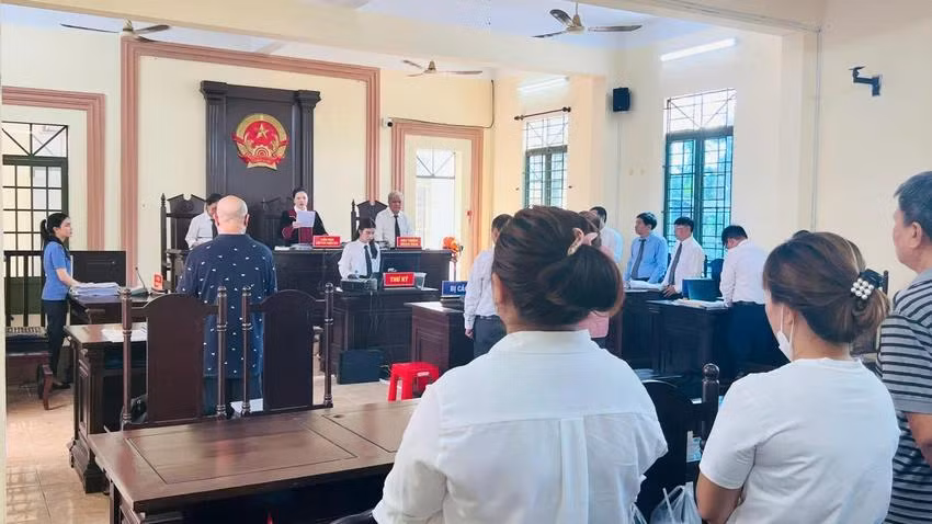 Vụ án được đưa ra xét xử lần đầu vào tháng 9-2024. Ảnh: LA