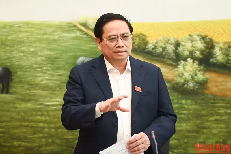 Thủ tướng Chính phủ Phạm Minh Chính sẽ cùng tham gia trả lời chất vấn tại Kỳ họp lần này. (Ảnh: DUY LINH)