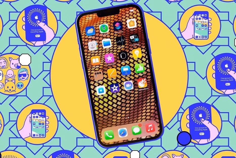 Màn hình chính của iPhone. Ảnh minh họa: The Verge.