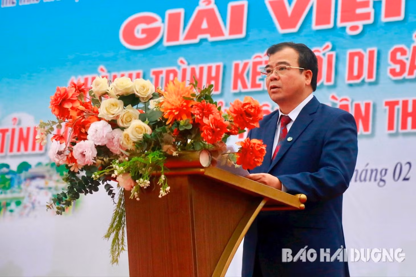 Đồng chí Nguyễn Minh Hùng, Phó Chủ tịch UBND tỉnh, Trưởng Ban Tổ chức khai mạc giải
