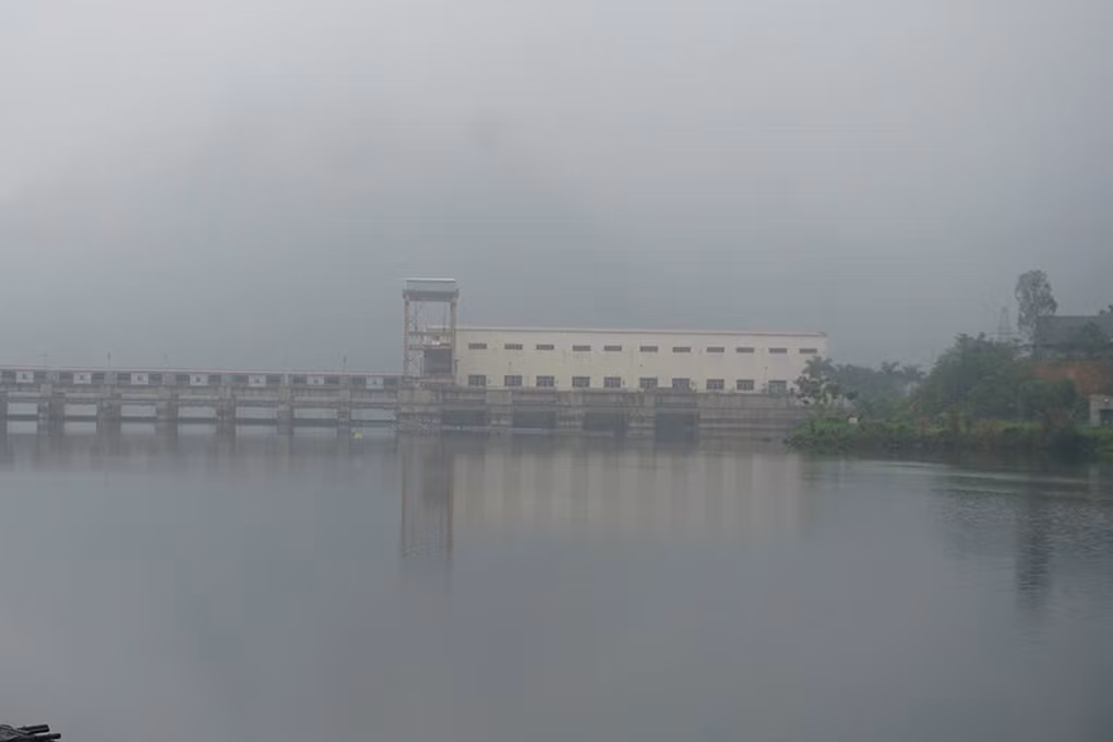 Lòng hồ thủy điện Bá Thước 2 (Ảnh: Minh Hải).
