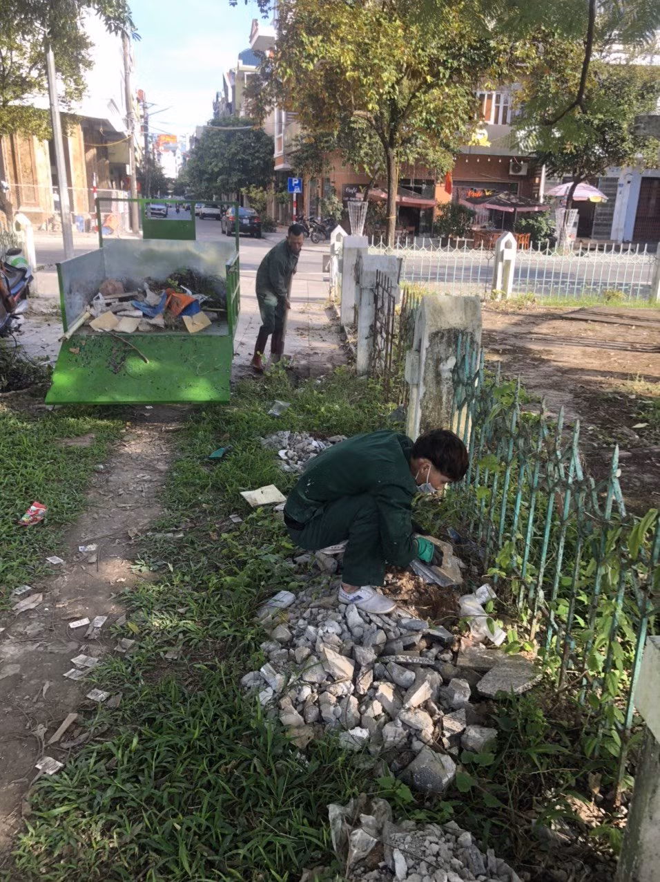 Rác thải được thu gom, rọn sạch từng ngõ phố