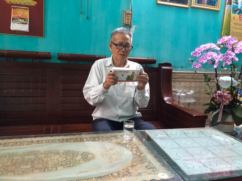 Uống Ích Tâm Khang giúp chú Lành cải thiện được chứng ngưng thở giữa đêm.