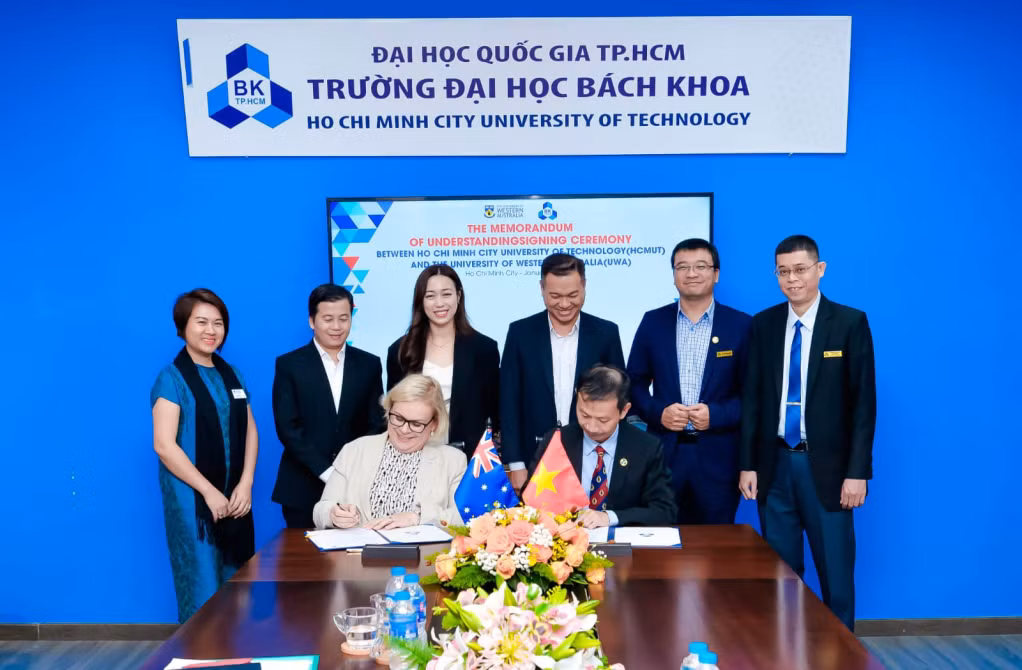 Vũ Minh Huyền kết nối hợp tác cho các trường Đại học của Việt Nam với Đại học Tây Úc (UWA) 
