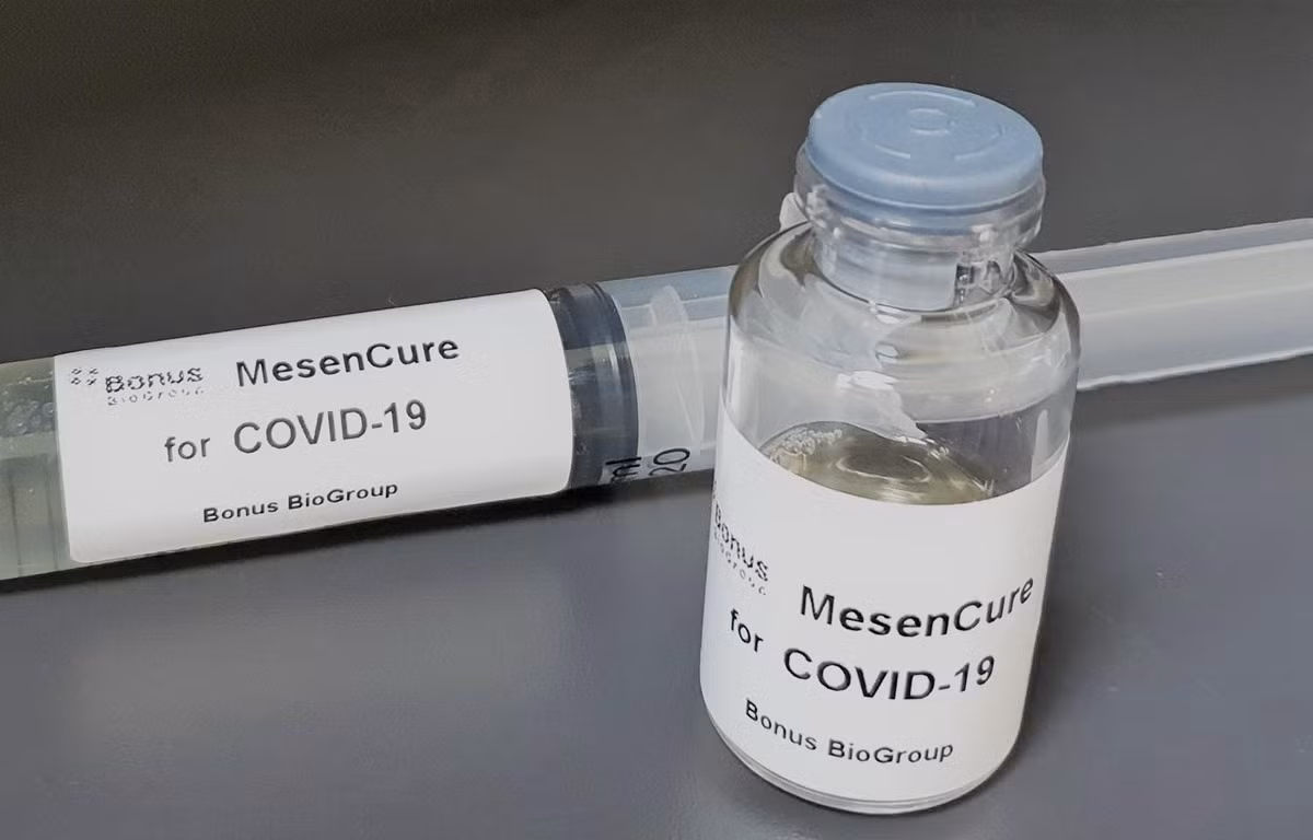 MesenCure đã chứng minh giúp giảm 94% nguy cơ tử vong ở các F0 nguy kịch trong thử nghiệm lâm sàng giai đoạn II. Ảnh: JPost.