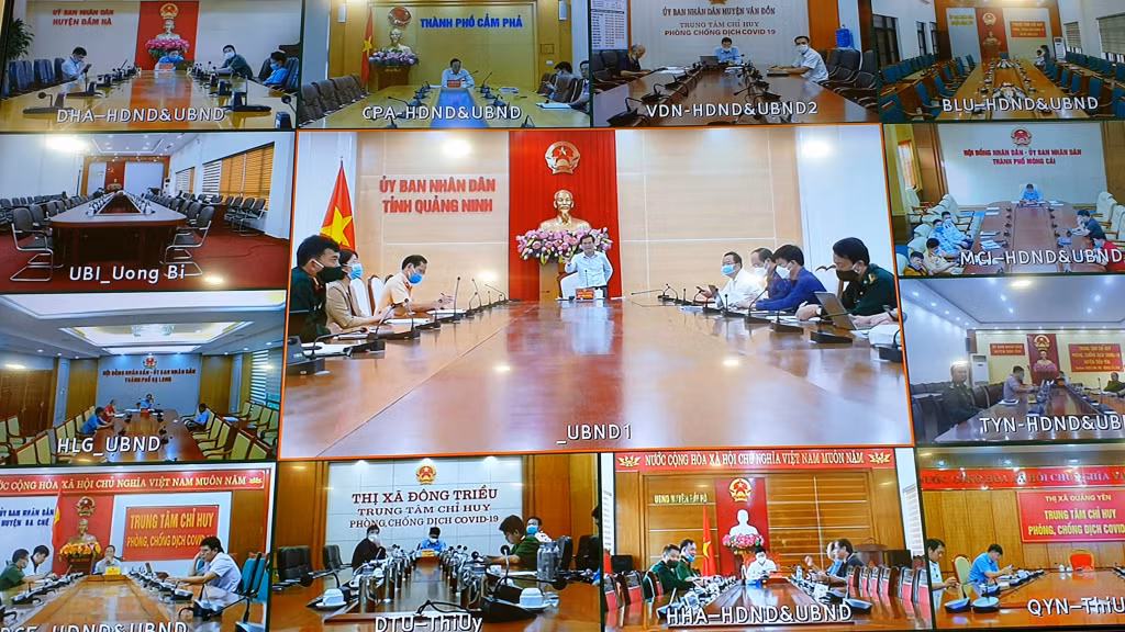 Quang cảnh cuộc họp.