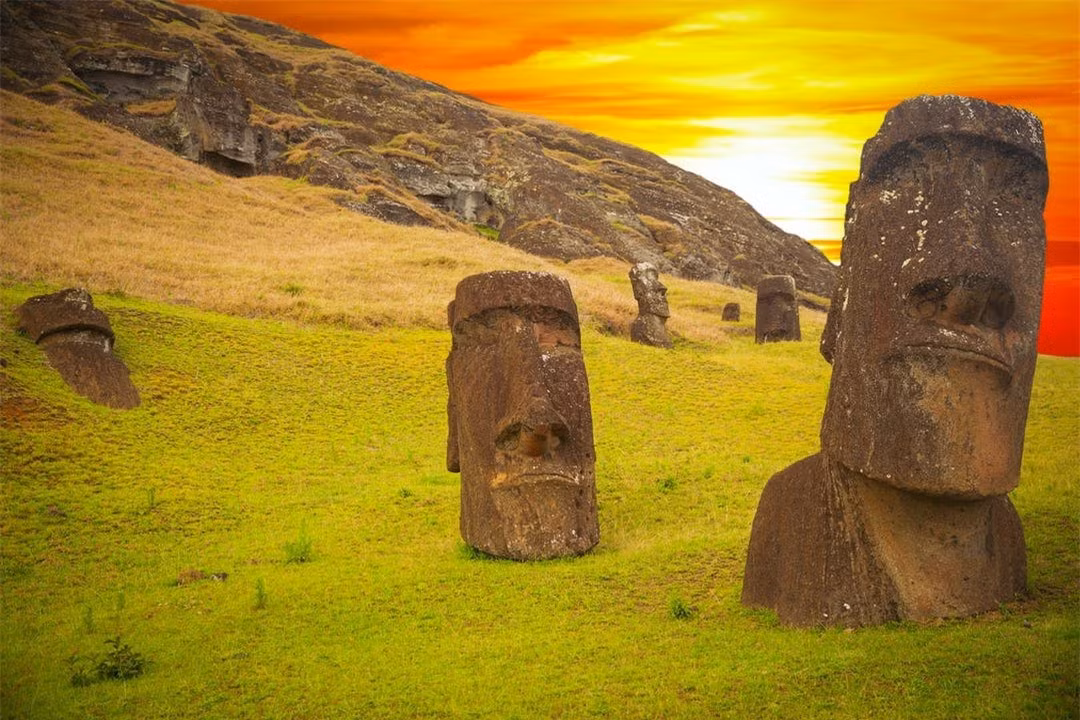 Vườn quốc gia Rapa Nui.