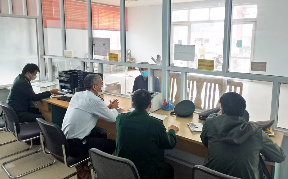 Văn phòng, thanh tra, kiểm tra, kiểm soát nghề cá cảng Cái Rồng mới được thành lập và đi vào hoạt động được gần 1 năm nay.