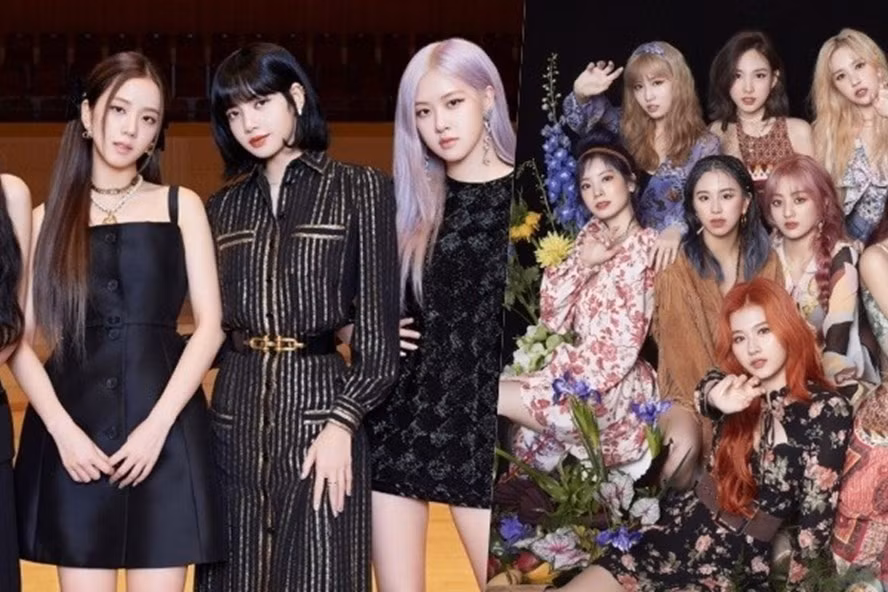 TWICE chiếm ưu thế với giải Nhóm nhạc nữ xuất sắc tại giải MAMA 2021 khi vắng Blackpink. Ảnh: Xinhua.