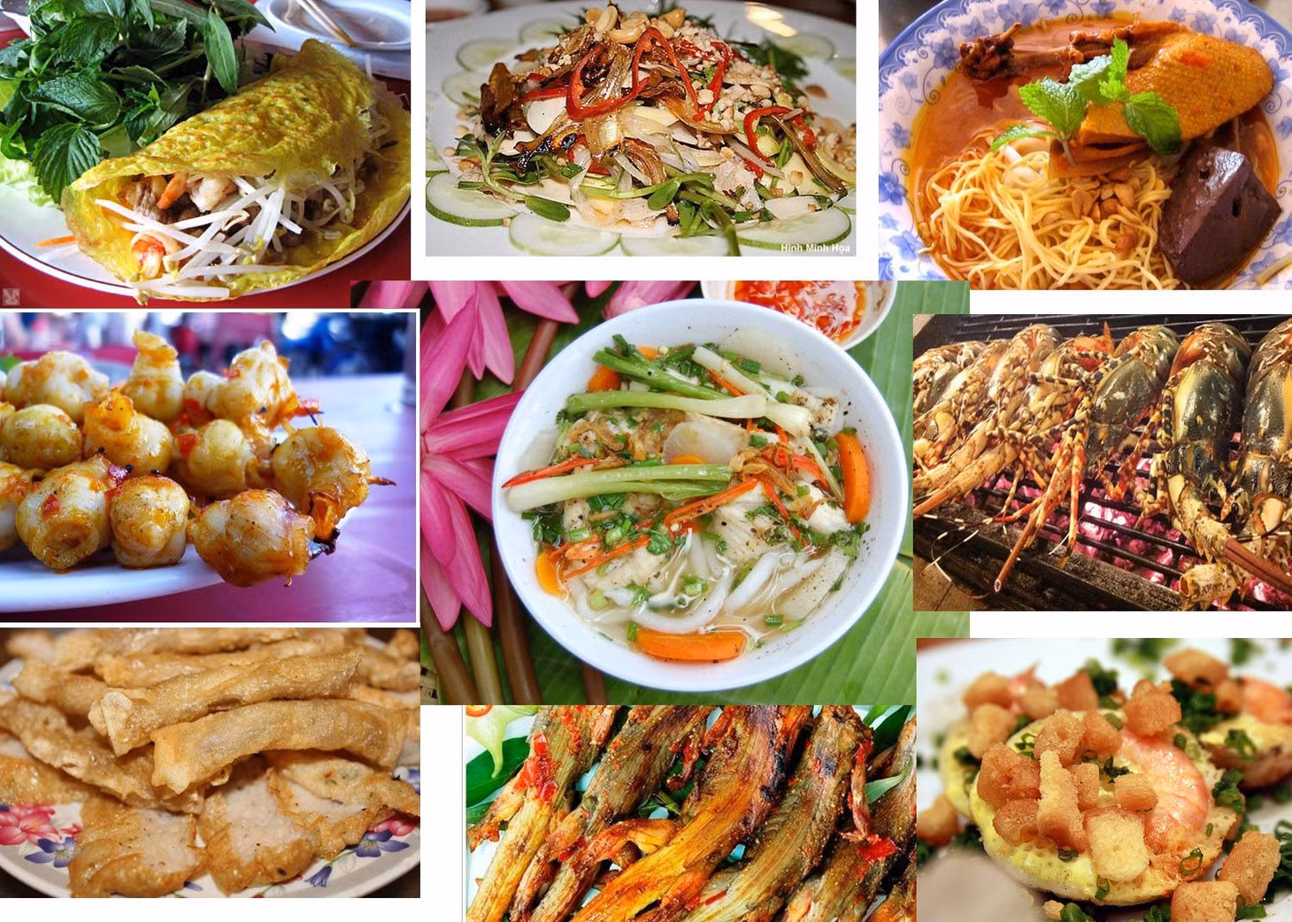 Ăn gì? Danh sách món ngon nhất định phải thử ở Phan Thiết gồm bánh bột lọc, bánh căn, bánh xèo, bánh canh chả cá, lẩu thả, bánh tráng nướng mắm ruốc...