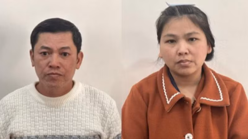 Bình, Nguyệt bị bắt giữ, di lý về Công an Đồng Nai.