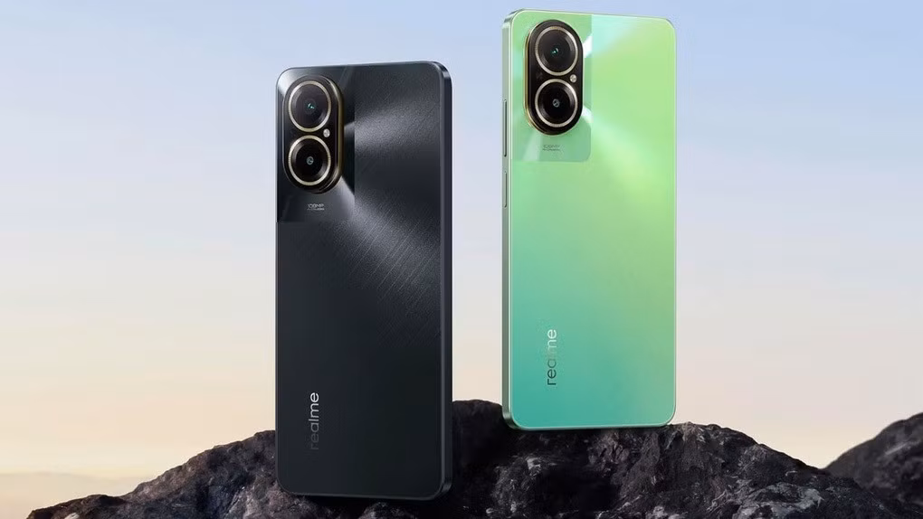 Realme C67 được trang bị hệ thống 2 camera ở mặt lưng (Ảnh Realme).
