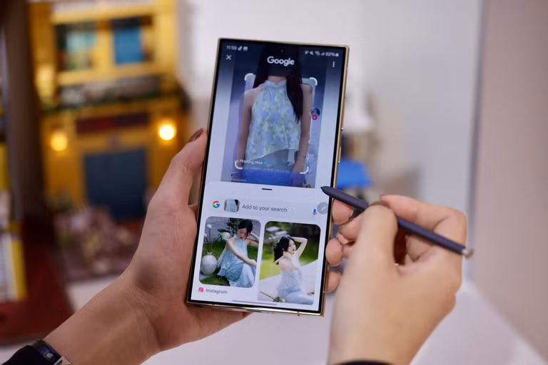 Khoanh vùng search đa năng trên S24.