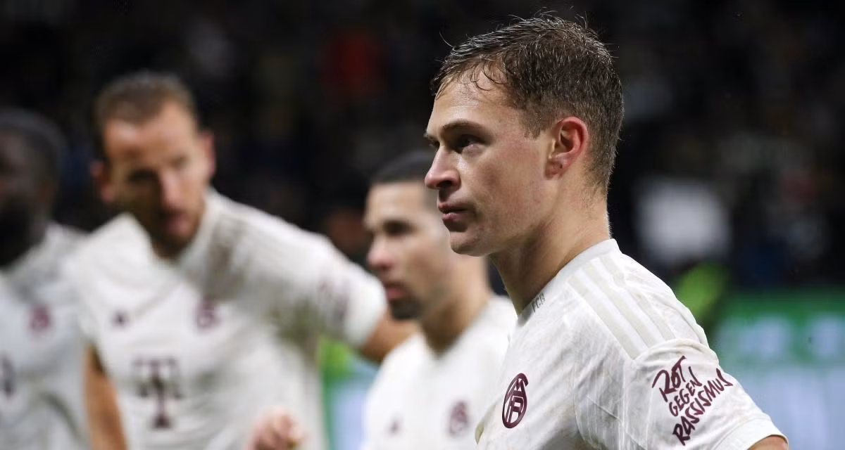 Kimmich đang không vui tại Bayern.