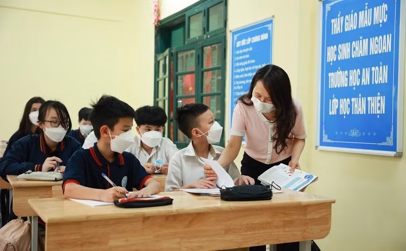 Cử tri đề xuất chính phủ giữ nguyên tuổi nghỉ hưu của giáo viên mầm non, tiểu học và THCS. Ảnh minh hoạ: Hải Nguyễn