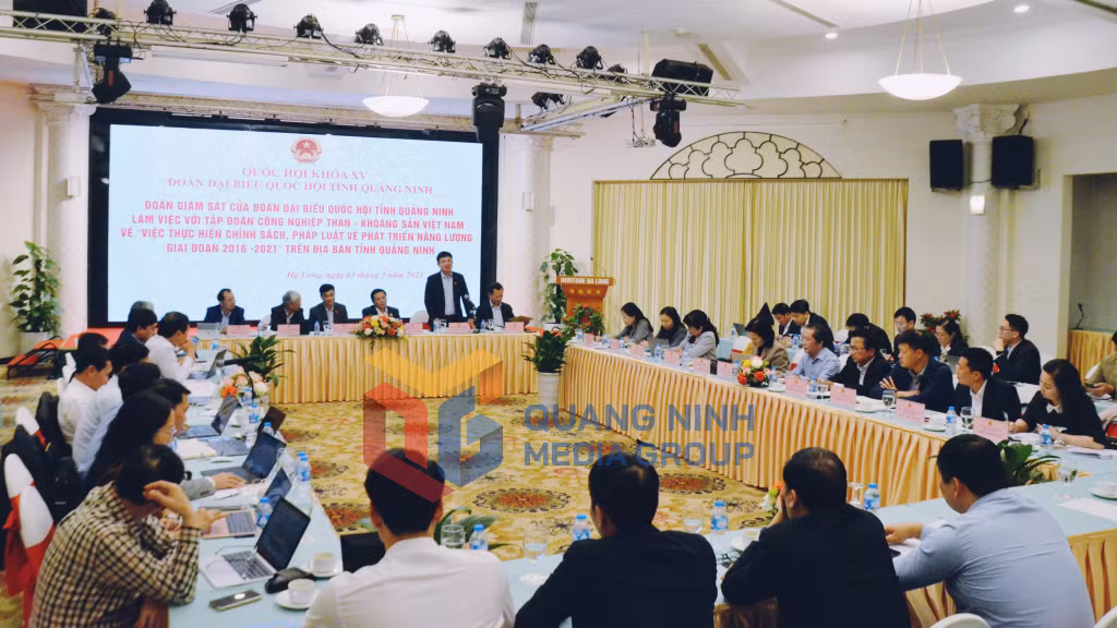 Quang cảnh buổi làm việc (2-2023). Ảnh: Nguyễn Thanh