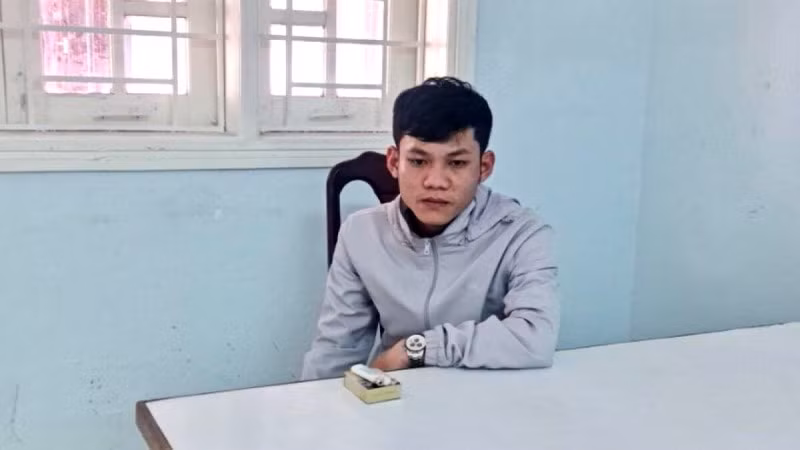Võ Ngọc Danh tại cơ quan Công an (ảnh CAST)