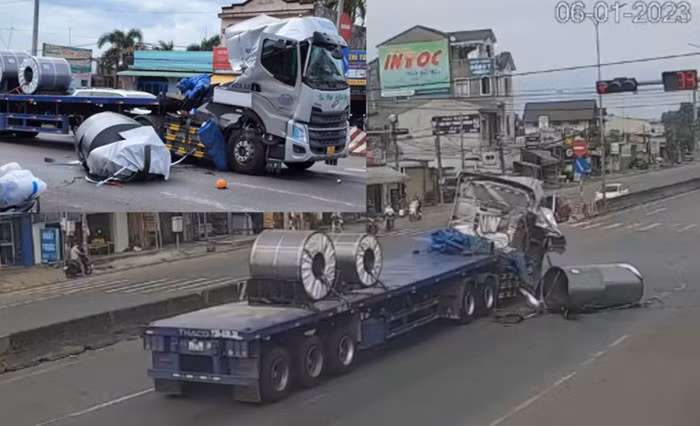 Sửa quy định để ngăn xe tải chở hàng cẩu thả 1