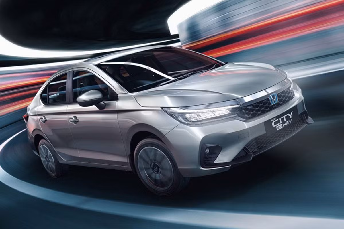 Honda City 2023 sẽ có thêm phiên bản hybrid e:HEV.