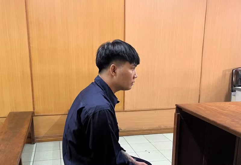 Bị cáo Nguyễn Tuấn Tú tại tòa.