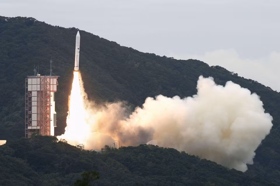Tên lửa Epsilon-6 được phóng từ Trung tâm Vũ trụ Uchinoura ở tỉnh Kagoshima, Nhật Bản. Ảnh tư liệu: Kyodo