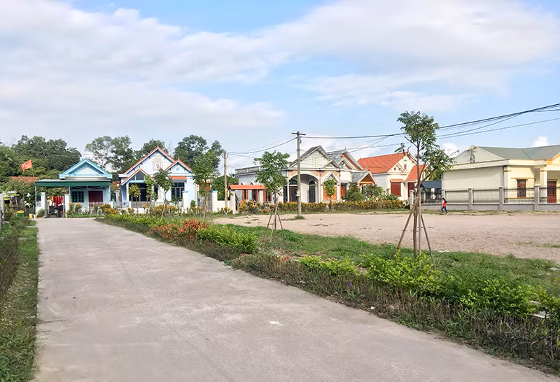 Thực hiện chương trình xây dựng NTM nâng cao, diện mạo xã Cẩm Hải (TP Cẩm Phả) ngày càng khang trang, sạch đẹp.